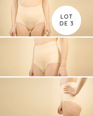 Pack of 3 - Postpartum & C-Section Support Panties